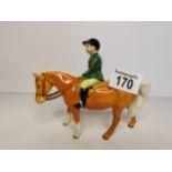 1970 Beswick Boy on Palomino Pony