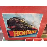 Hornby train set in box good condition marked number on train 82011