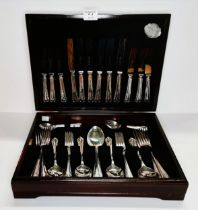 Canteen of cutlery - Silver plated by Cooper Ludlam