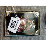 Oriental card holder - highly decorative