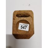 Mouseman ash tray