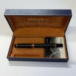 18ct Gold Waterman fountain pen in box