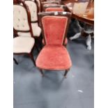 Set of 6 dining chairs