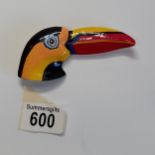 Vintage Large Toucan brooch