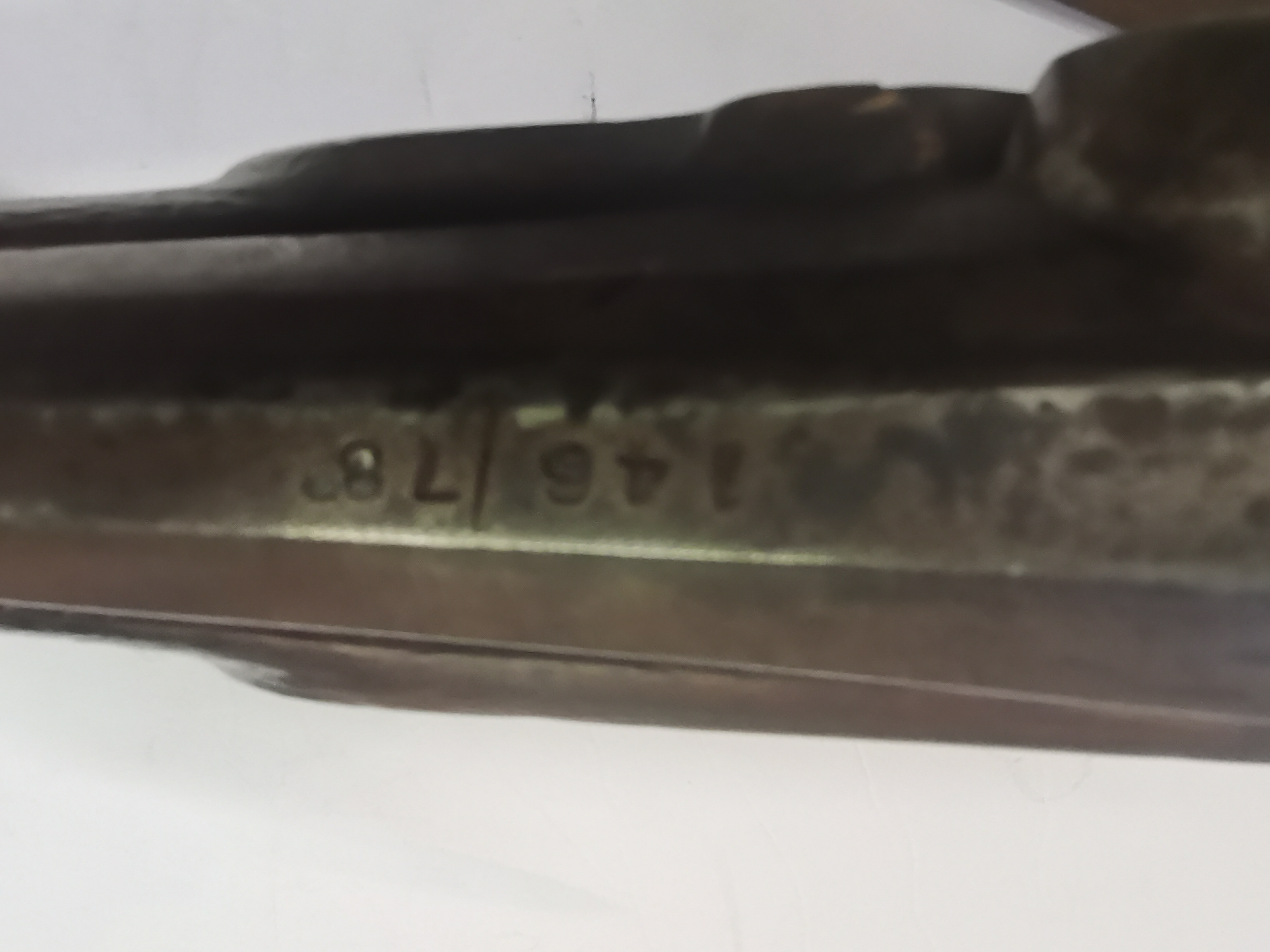 550" percussion rifle (converted from flintlock) - Image 4 of 6