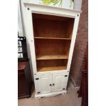 Painted Pine bookcase