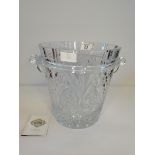 Shannon Crystal wine cooler By Godinger ex con.
