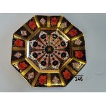 Royal Crown Derby Octagonal plate