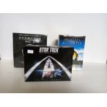 3 Boxed Sets of Dvds Star Trek, Stargate Atlantis and Stargate SG1