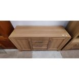 Modern veneered sideboard