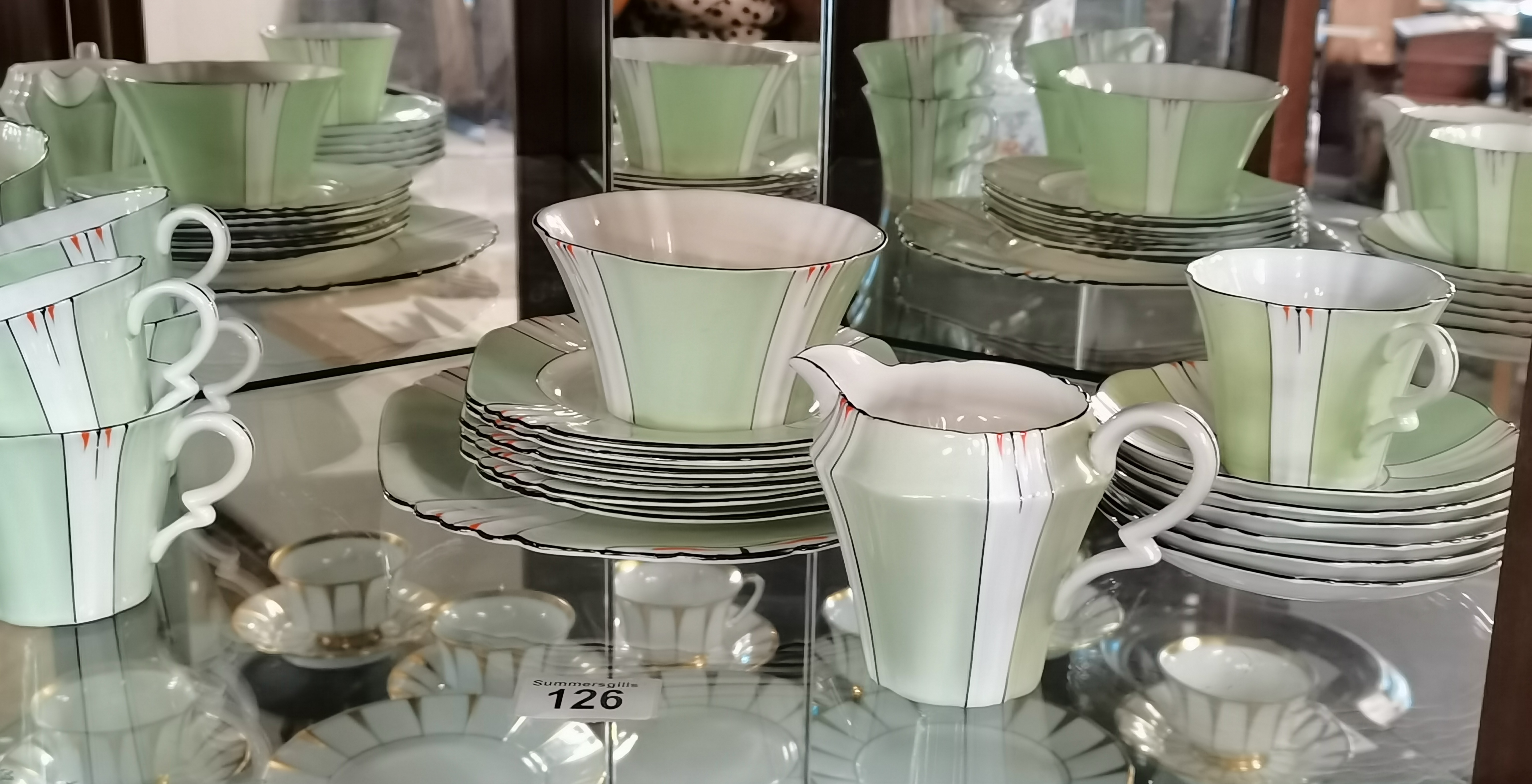 Art Deco tea set