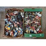 2 Boxes Of Soldiers (Plastic) Mainly Knights