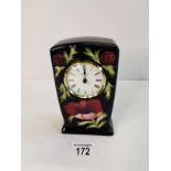 Moorcroft Mantle Clock