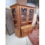 Pine kitchen dresser and corner unit