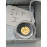 24ct gold 20th once coin