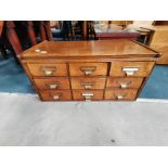 Vintage filing drawers L84cm x D44cm x H40cm