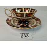 Royal Crown Derby cup and saucer