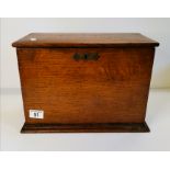 Antique Mahogany Writing box