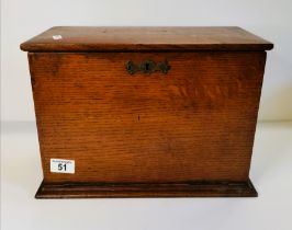 Antique Mahogany Writing box
