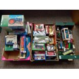 3 Boxes of Toy Cars 2 Boxes are Boxed Cars 1 is Unboxed Possibly some Play Worn