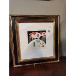 Original Mary Fedden Watercolour 'The White Tulip'