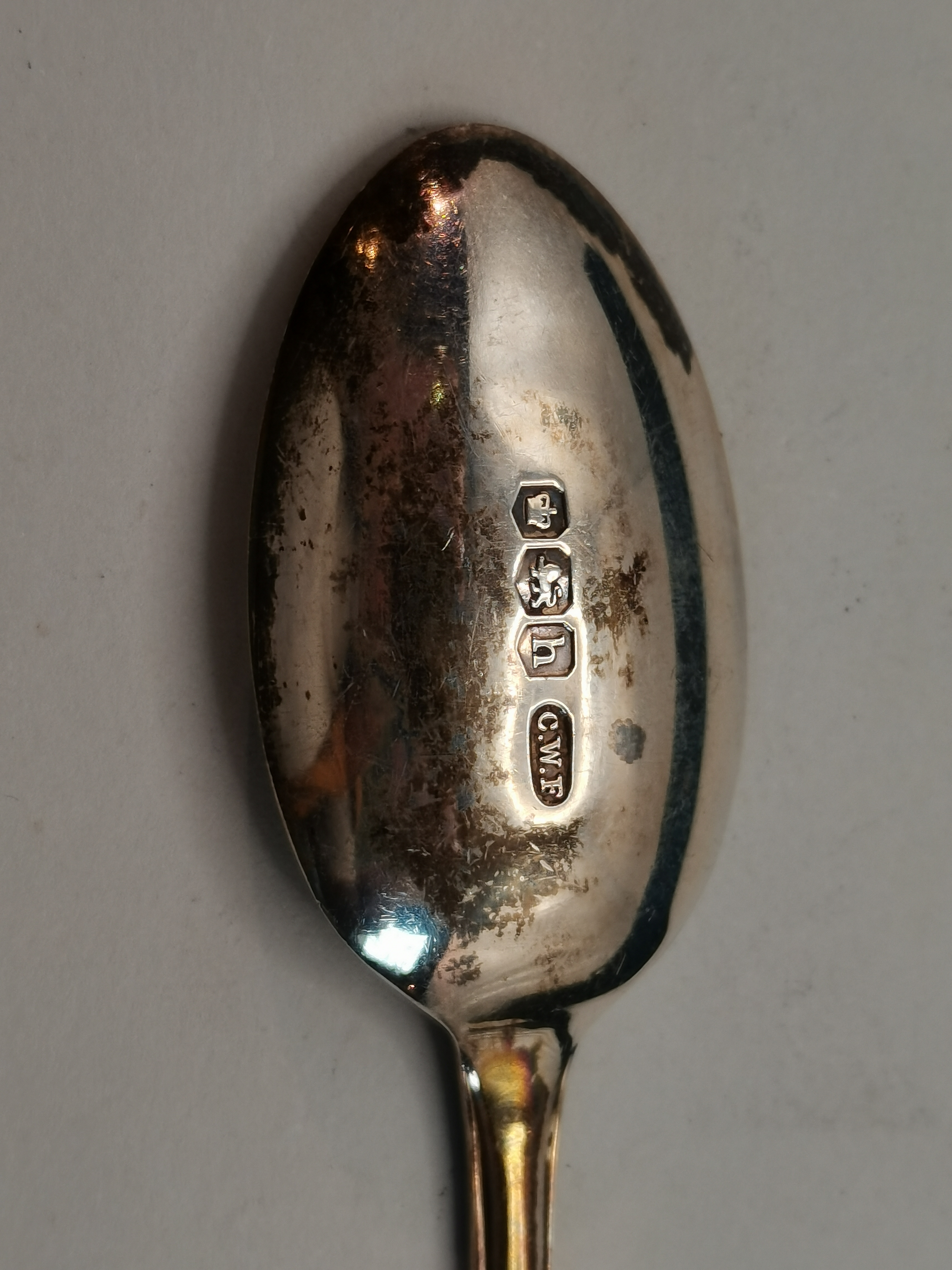 A set of Silver Teaspoons in case - Image 2 of 2