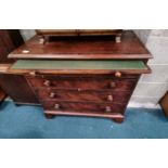 Antique Mahogany chest of drawers