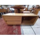 Light Oak TV Cabinet