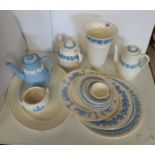 Part Dinner Set Wedgwood Embossed Queens Ware Pattern No 2243