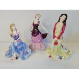 x3 Royal Doulton Ladies