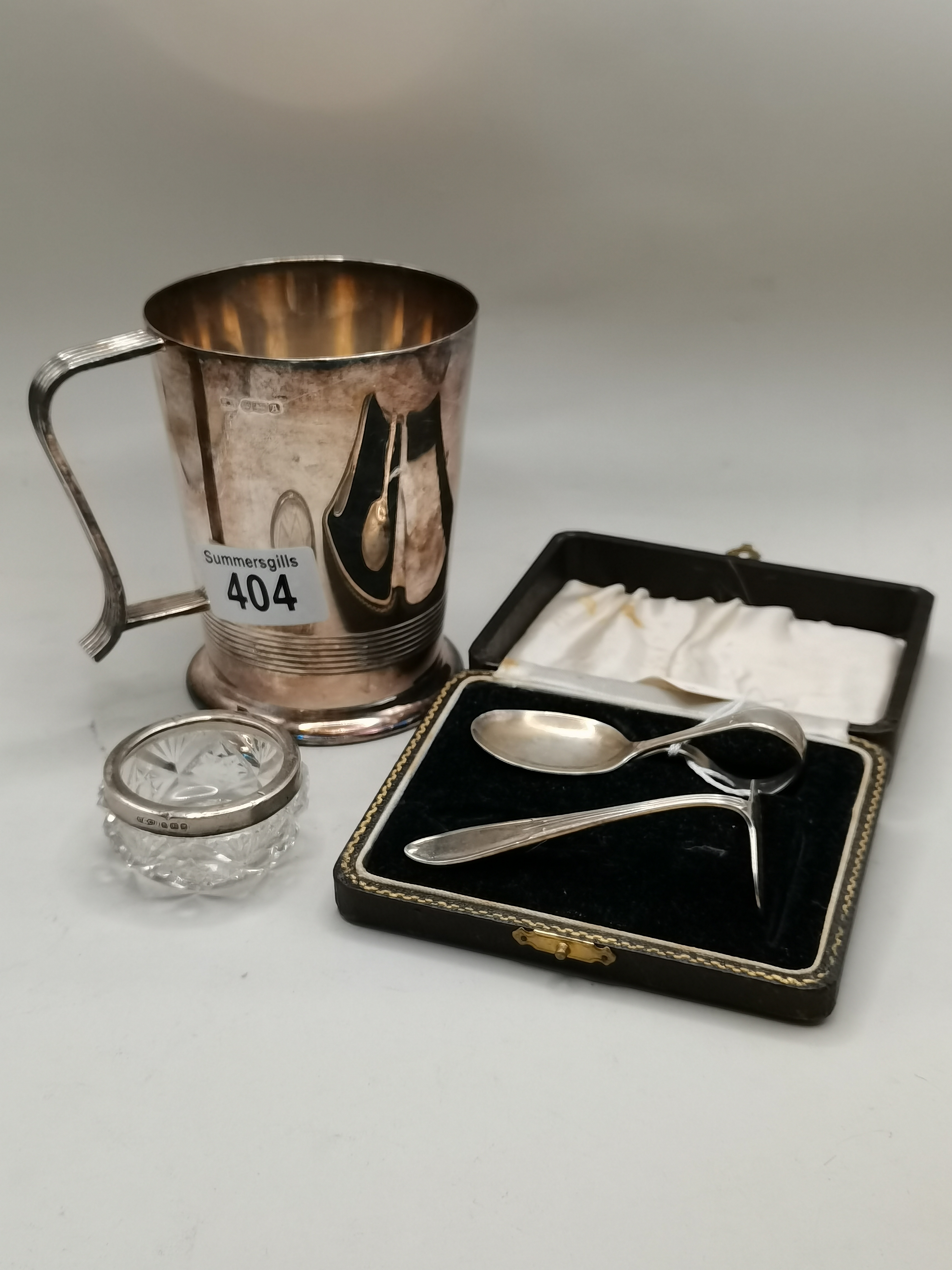 Silver Tankard and other Silver items