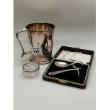 Silver Tankard and other Silver items