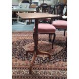 Antique oak occasional table