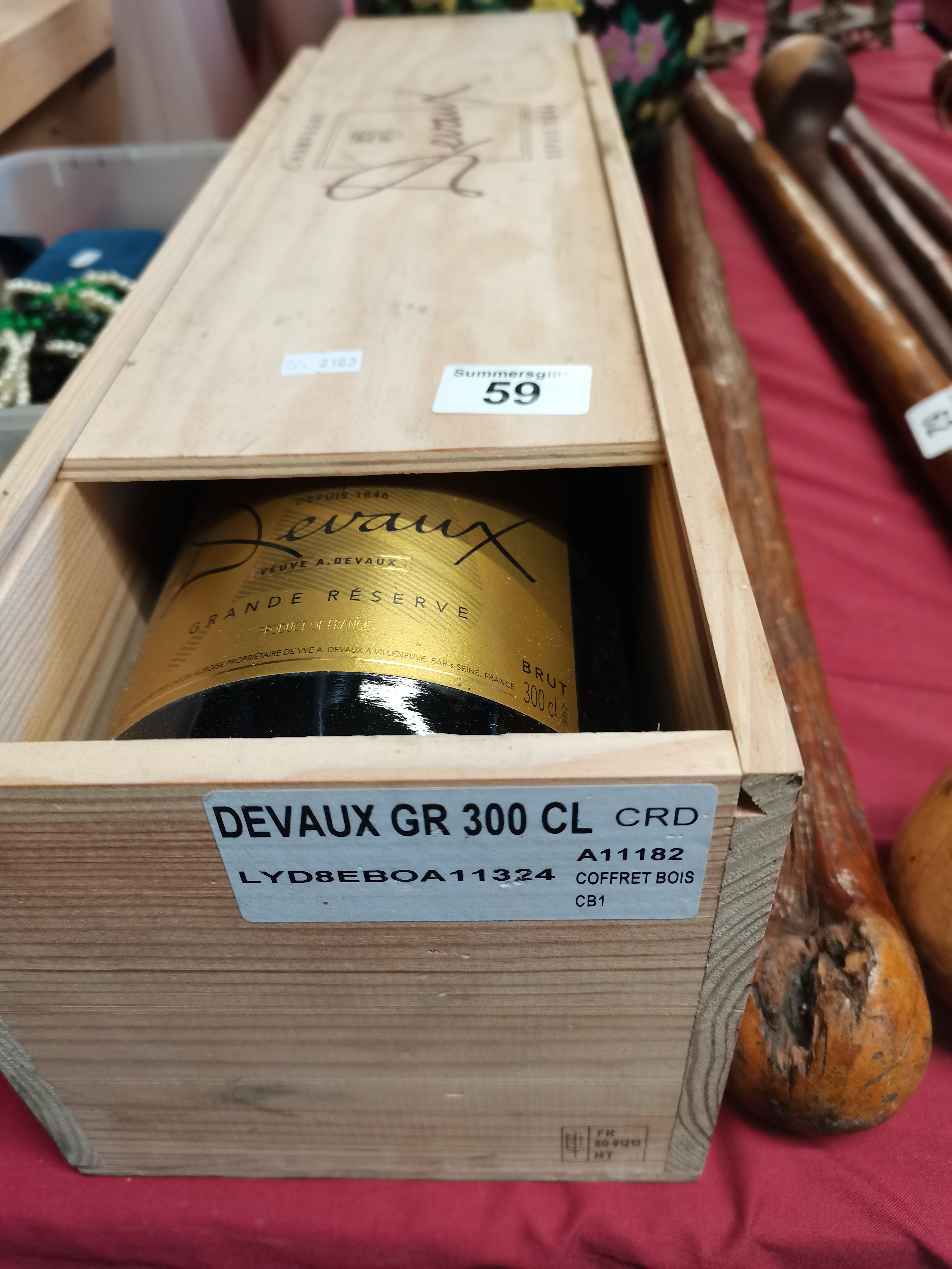 A Jeroboam of Devaux Champagne in box - Image 2 of 2
