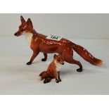 X2 Beswick Foxes