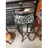 Antique rosewood Chinese plant stand