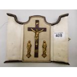 Religious items in presentation case