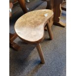 Otterman burr oak stool ( mouseman interest )