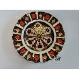 Royal Crown Derby pie crust plate 1128 XLIX