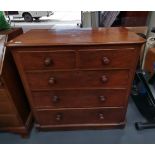 4Ht Mahogany chest of drawers
