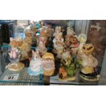 A collection of Royal Doulton, Royal Albert and Beswick figurines