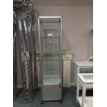 Shop Glass display cabinet with key