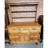 Acornman dresser Yorkshire Oak - Mouseman interest