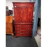 Mahogany secetaire desk