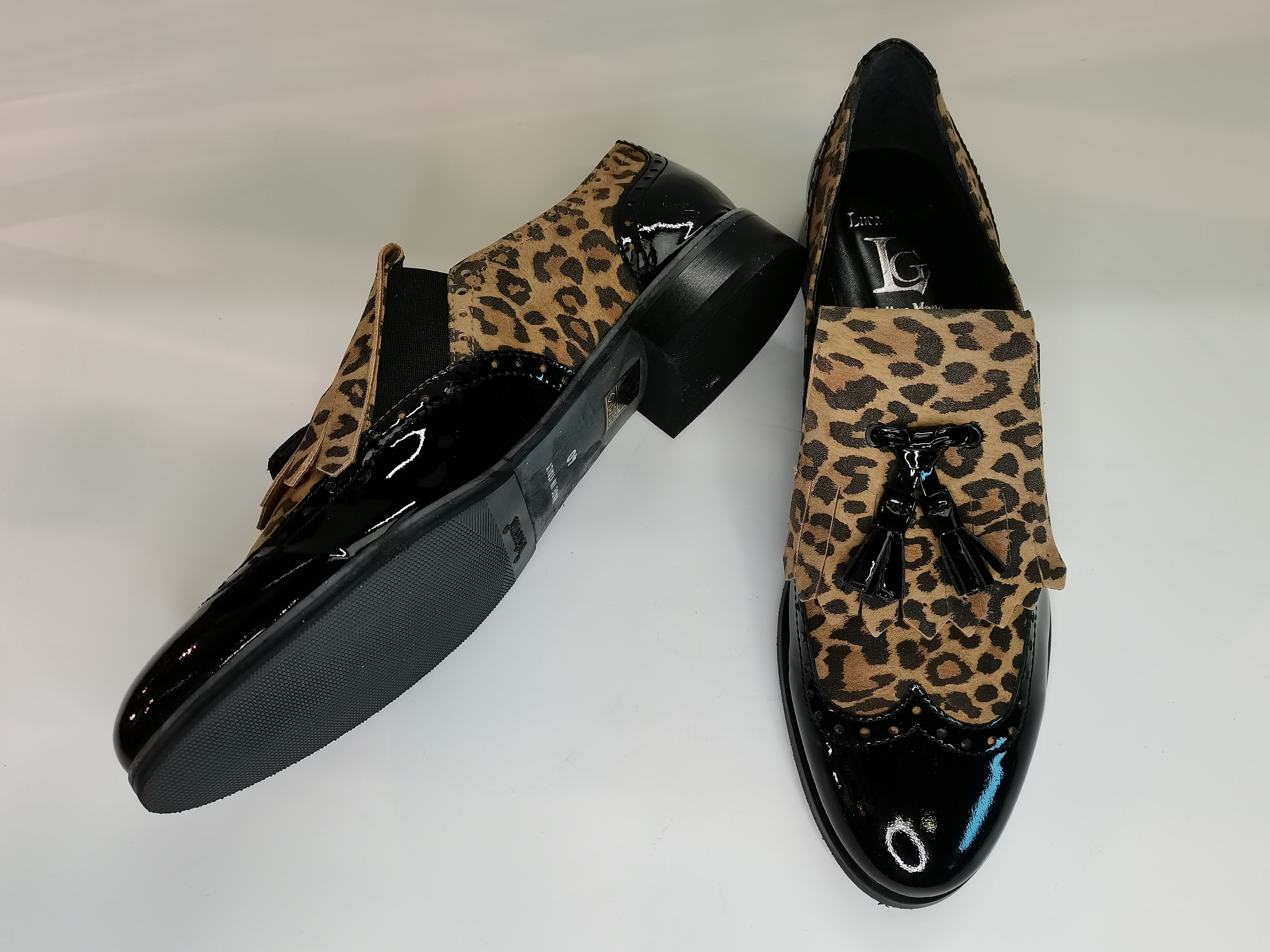 x2 pairs of animal print loafers - Image 5 of 5