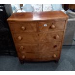 4ht Walnut chest of drawers