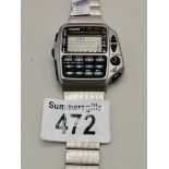 Casio CMD- 40 Wrist remote controller watch Metall