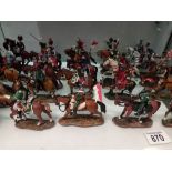 25 delPrado Lead Historical Soldiers mainly Napoleonic soldiers (On Horseback)