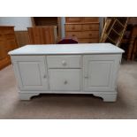 Pine painted TV Unit