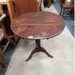 Dark Oak tilt top table